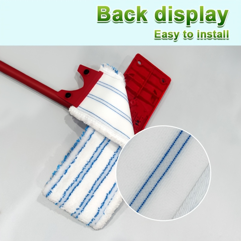 Cloth Pad Reusable - フラットモップクロス速乾性機械再利用可能なクリーニングツールマイクロファイバーフロアモップパッド UltraMax/UltraMaT 2in1 交換用