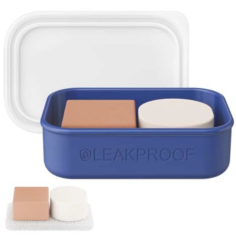 漏れ防止トラベルソープケース、固形シャンプーバーホルダー、排 - Bar Soap Shampoo Solid のレビューと価格