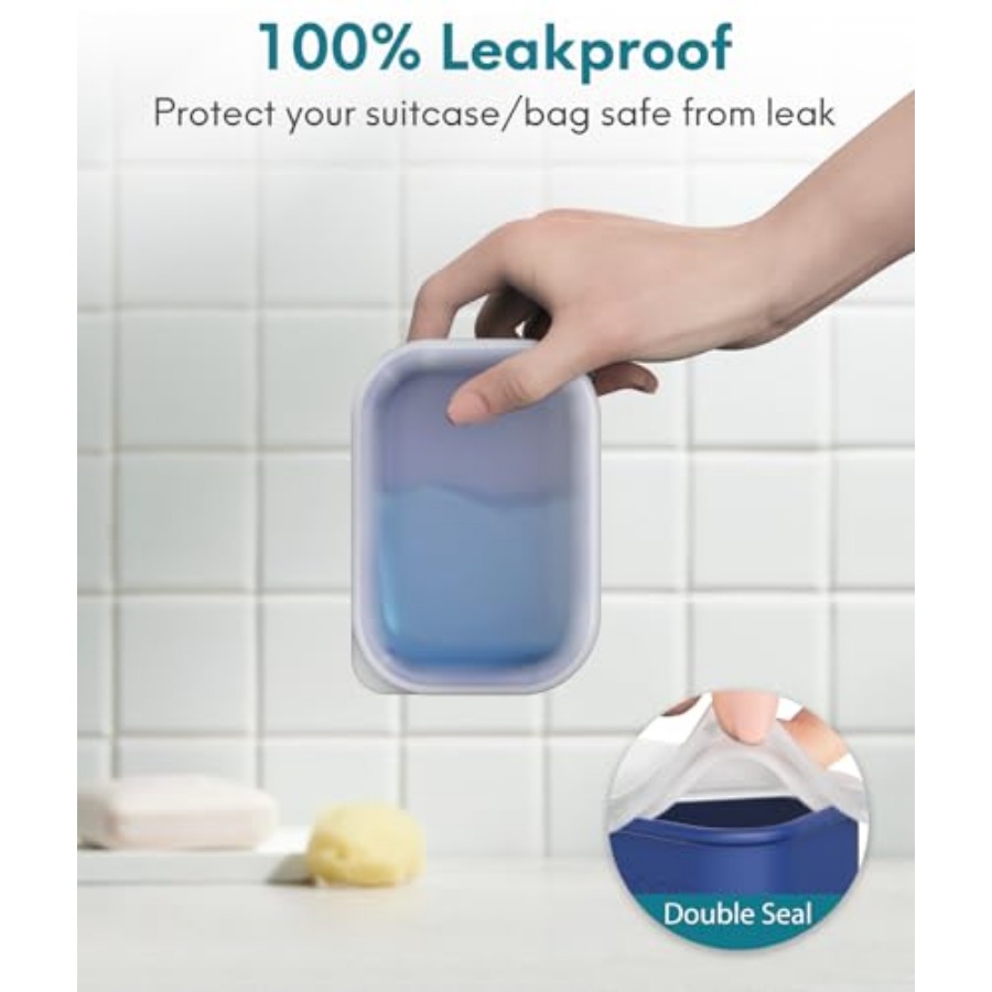 漏れ防止トラベルソープケース、固形シャンプーバーホルダー、排 - Bar Soap Shampoo Solid のレビューと価格
