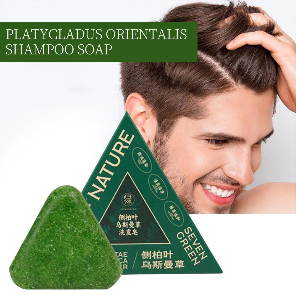 1/3/5/10PCS-120g オーガニックウスマン草ハー - Bar Soap Shampoo Solid のレビューと価格