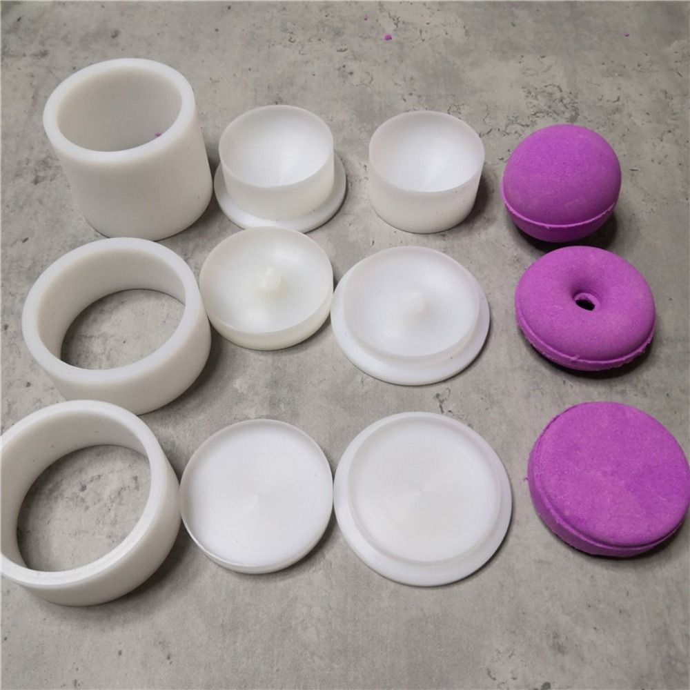 シャンプー用プレス型,丸型プラスチック石鹸,ドーナツ作り,3 - Bar Soap Shampoo Solid のレビューと価格