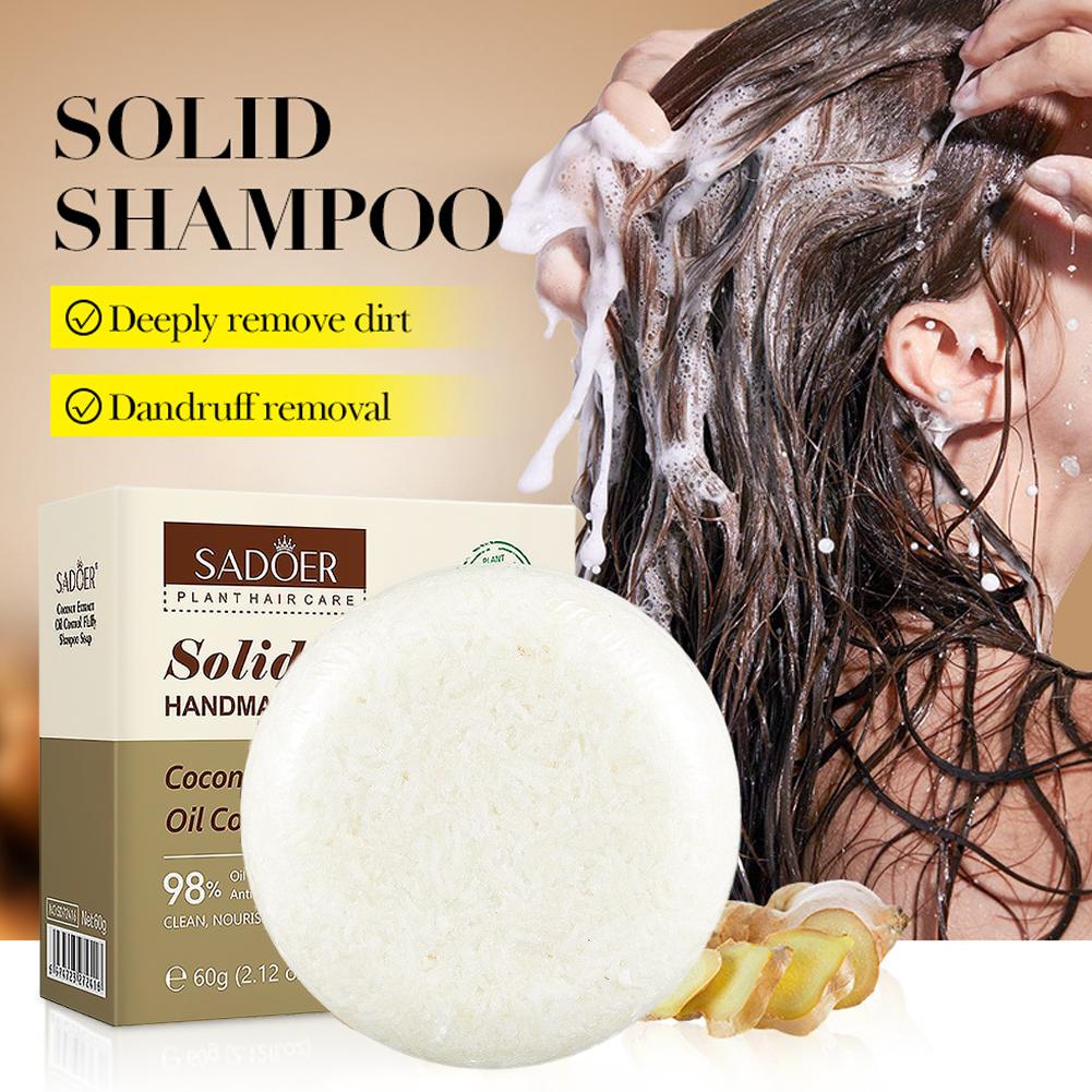 天然ココナッツシャンプーバー育毛用ディープクレンジングオイル - Bar Soap Shampoo Solid のレビューと価格